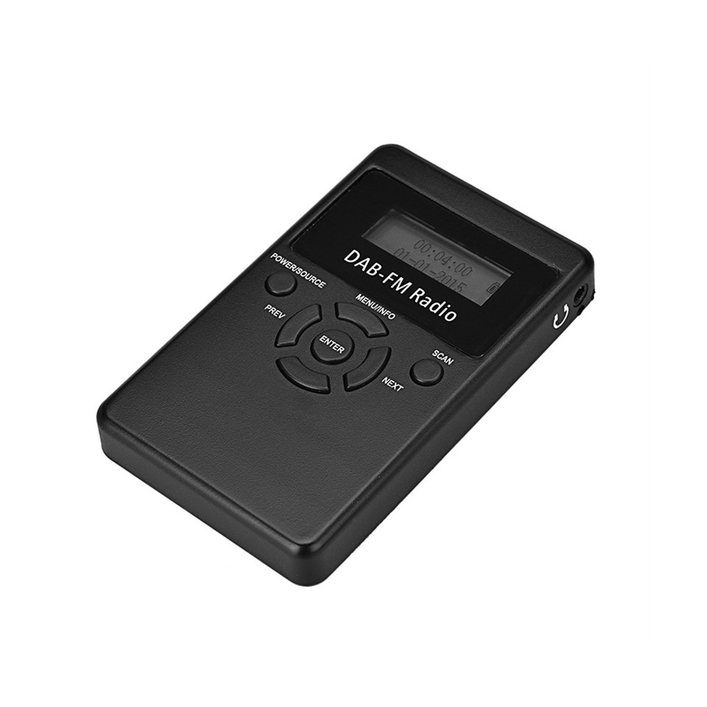 -101 Portable Mini DAB Digital Radio DAB+FM Radio Digital Broadcast Radio FM Receiver