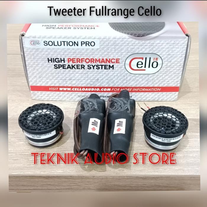 Tweeter Fullrange Cello 1.5Inch Solution Pro