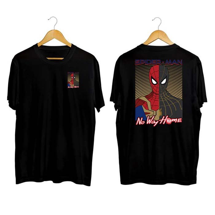 Kaos Anak Spiderman Film Kartun Marvel Sablon DTF