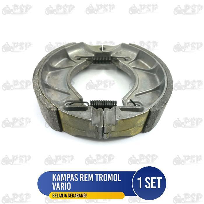 Kampas Rem Tromol Vario - Kanvas Kanvas Brake Shoe Breakshoe Rem Rim Tromol Belakang Honda Beat