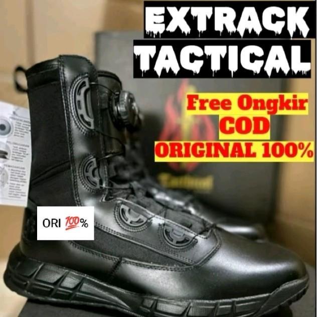 SEPATU PDL TACTICAL WEBEST XTRACK POLOS/SEPATU PDL TACTICAL TNI POLRI SECURITY Hitam Boots