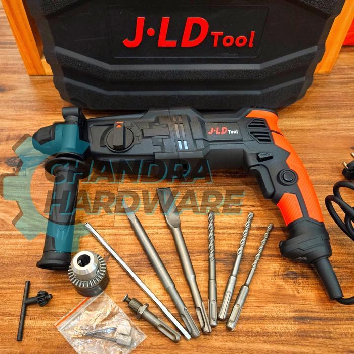 Bor Bobok 26 Mm Rotary Hammer Drill J26-2 Bor Beton Dinding Jld Bobok Mesin