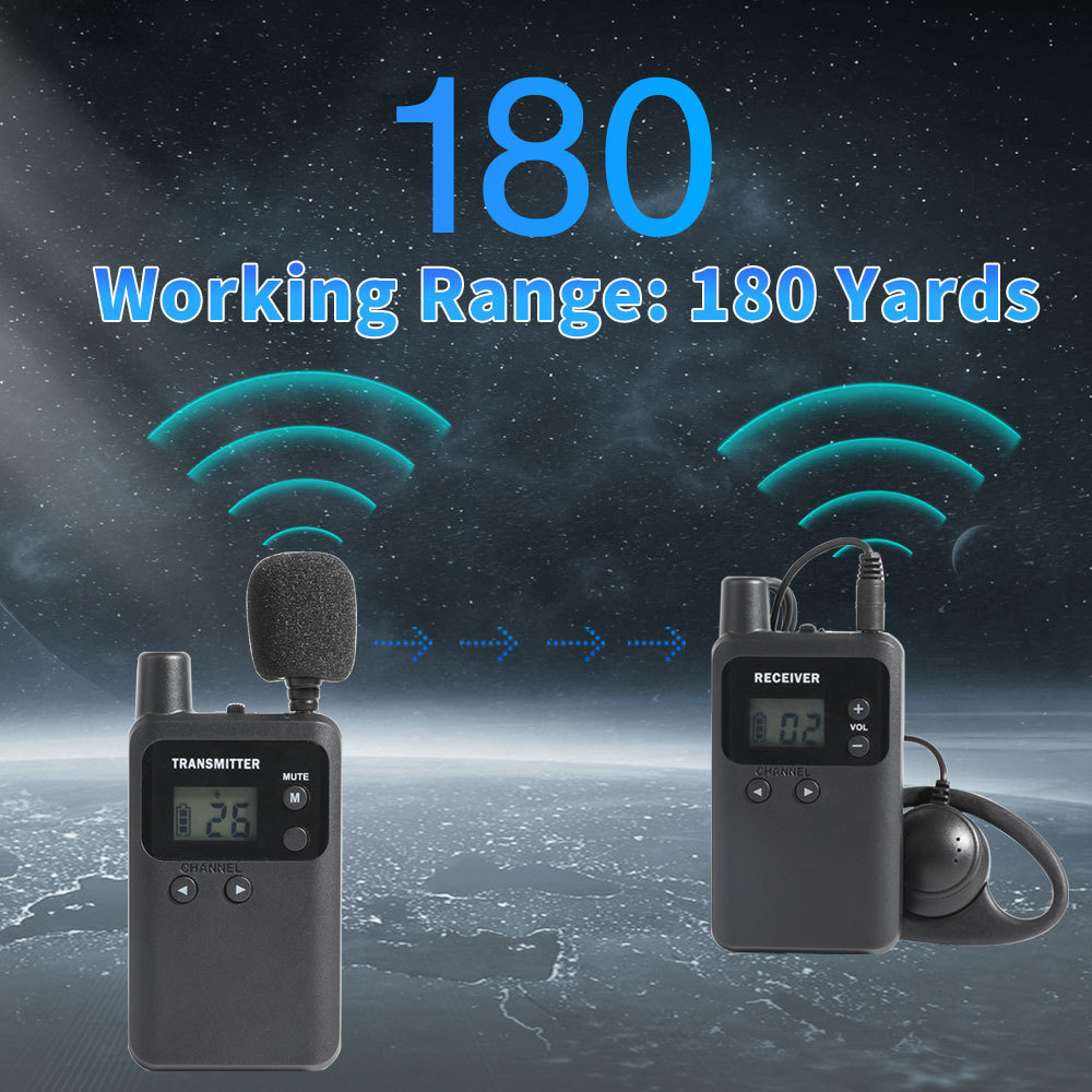 Wireless Whisper Tour Guide System Simultaneous Interpretation System Audio Guide System for