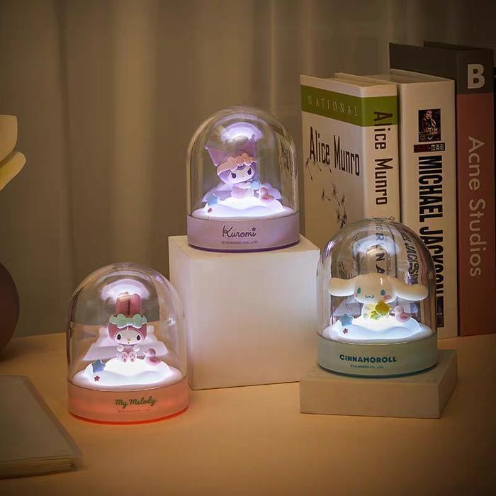 Lampu Meja Import Sanrio Miniso ORI / Lampu Kamar Melody / Lampu Hias Cinnamoroll / Lampu Lucu