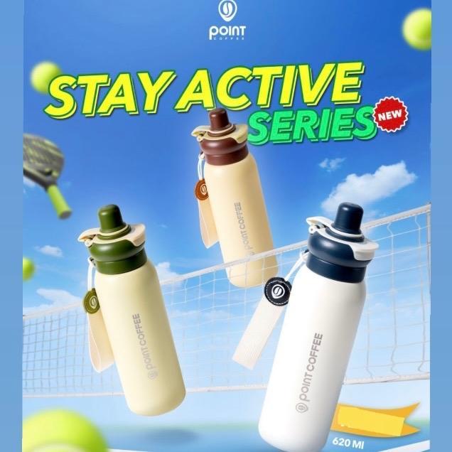 Official Stay Active Series Tumbler, Point Coffee