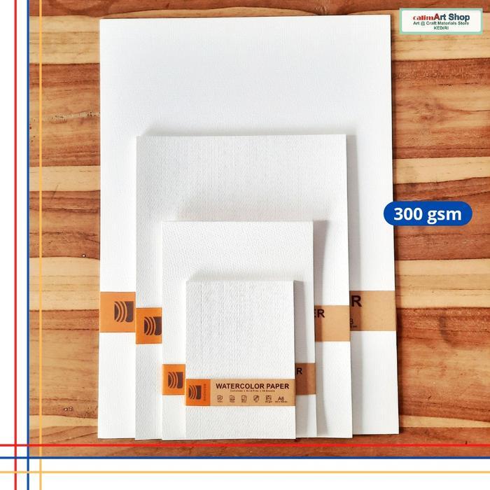 Kertas Watercolour Kertas Cat Air Baohong Watercolor Paper 230gsm & 300gsm kertas
