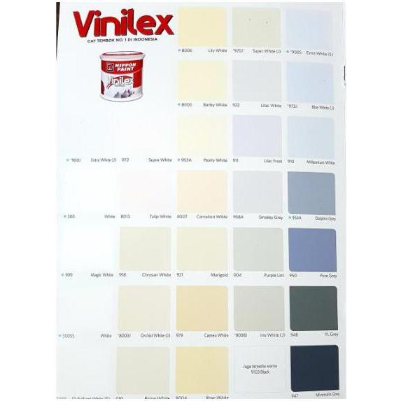 Nippon Vinilex 5kg warna ready putih