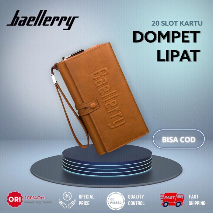 Eiger Wallet - Dompet Pria Wanita Panjang Kulit S1393