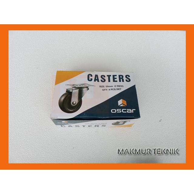 Roda Caster Roda Etalase Roda Troli 2 Inch