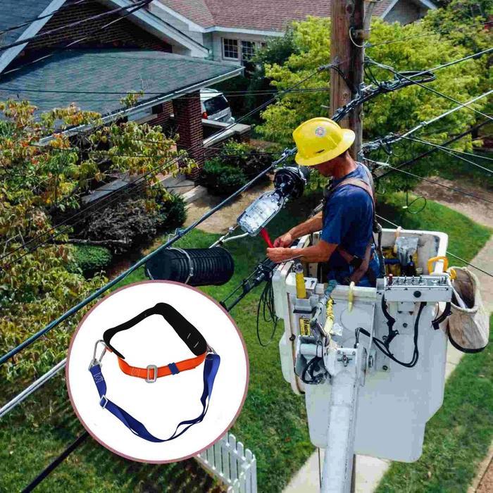 Industri Safety Belt Sabuk Pengaman Panjat Tiang Listrik Belt Pengaman Pinggang