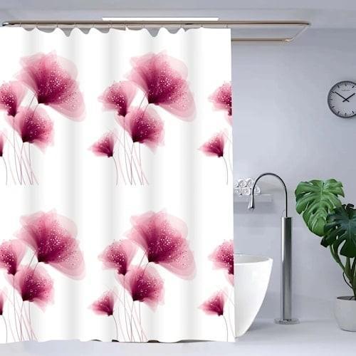 SHOWER CURTAIN 200 X 200 CM TIRAI HORDENG KAMAR MANDI ANTI AIR
