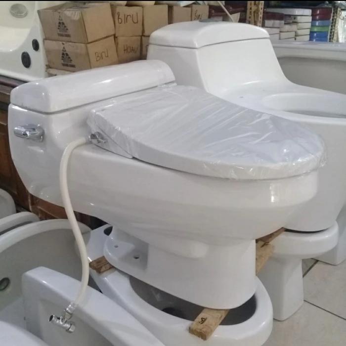 closet duduk toto cw 436 j + eco washer toto