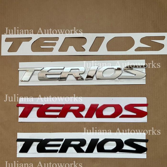 "New" Emblem Kap Mesin Mobil Innova Calya Sigra Rush Terios Veloz Almaz Ertiga Fortuner Pajero Sport