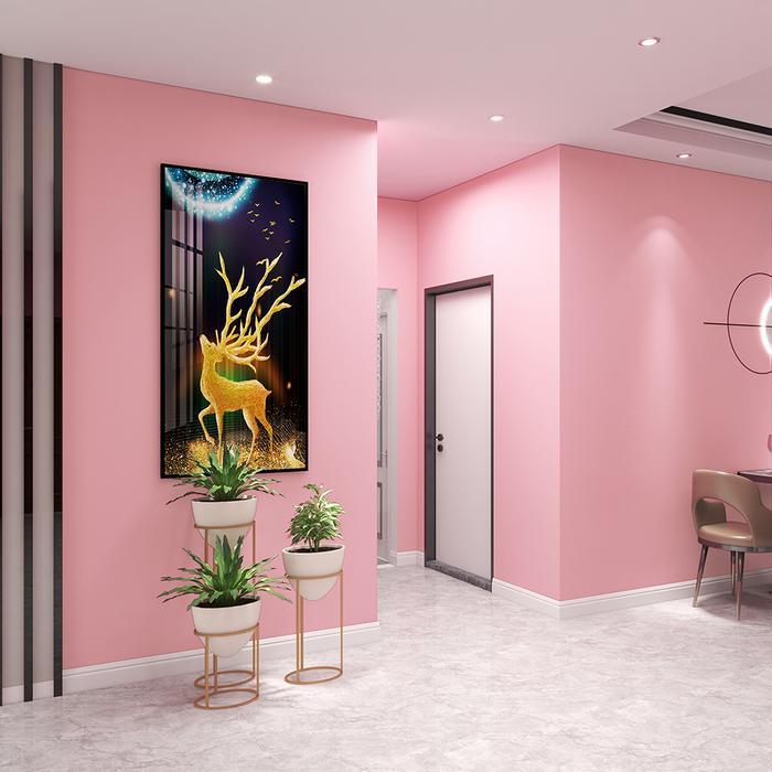 "New" Wallpaper Dinding Tembok Roll Walpaper Dinding Stiker Dekorasi Kamar Kelas atas Wallpaper