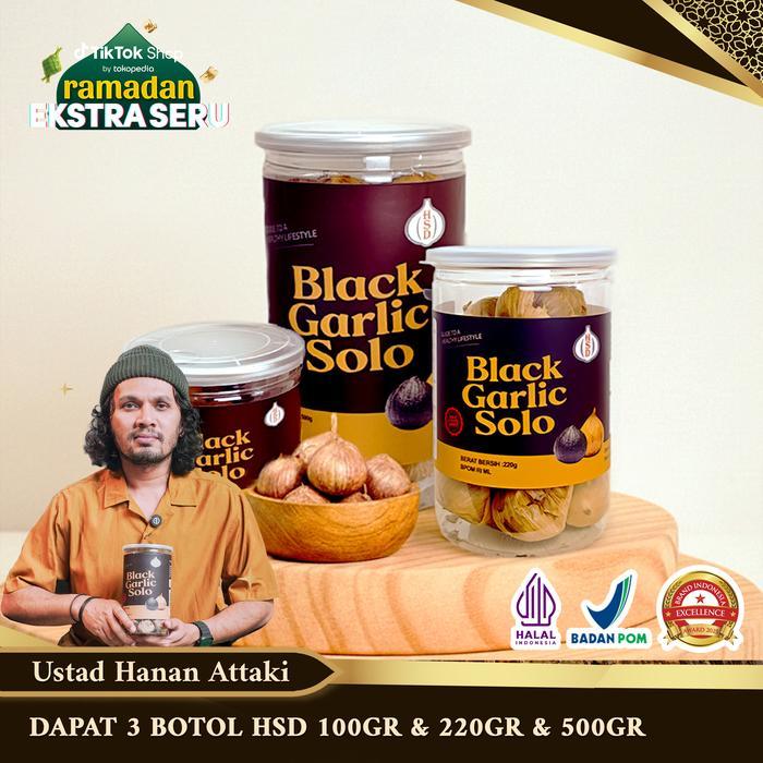 Best Seller Hsd Black Garlic 3 In 1 + Goodie Bag, Bawang Hitam Bottle