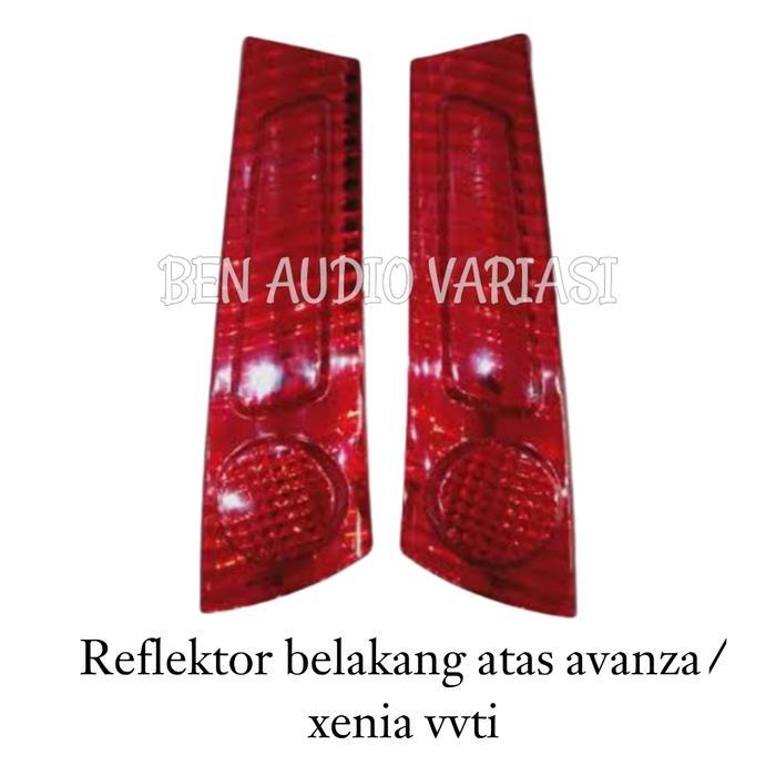Reflektor Atas Belakang Bagasi Avanza/Xenia Vvti Merah