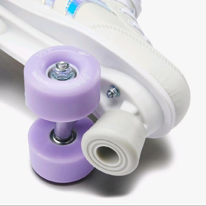 Sepatu Roda OXELO Quad 100 Anak - Putih INLINE SKATE OXELO QUAD 852018