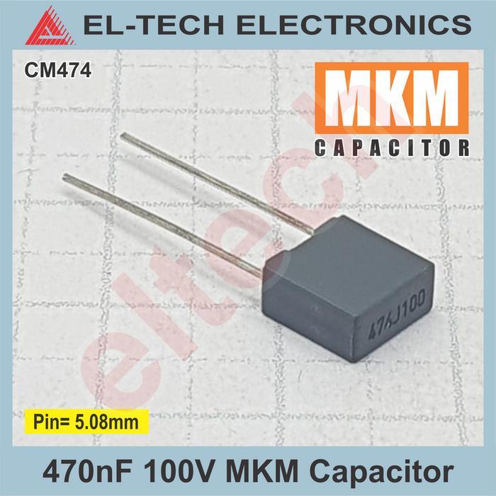 470nF 470 nF KpF Nano Farad MKM Capacitor Kapasitor
