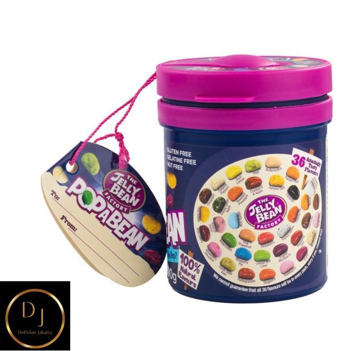 THE JELLY BEAN POP A BEAN FACTORY EDISI KEMASAN DISPENSER. CANDY