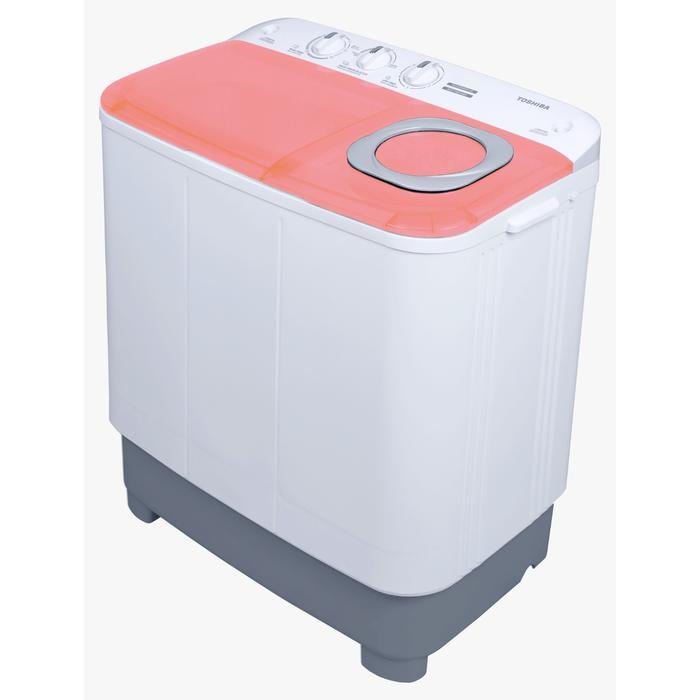 100% Original Mesin Cuci 2 Tub Toshiba 9 Kg Vh M100Mn (Wr) Mesin Cuci Toshiba 9 Kg Vh-M100Mn (Wr)