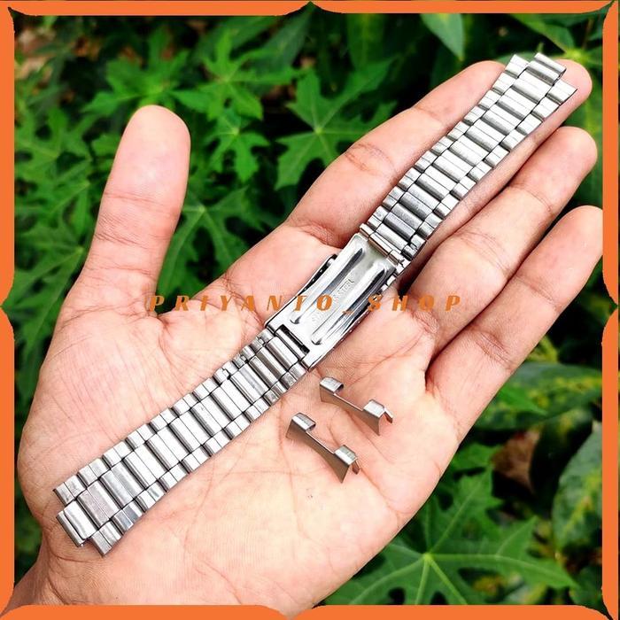 TALI RANTAI JAM TANGAN SEIKO 5 AUTOMETIC MODEL CURVED 20MM STRAP SEIKO