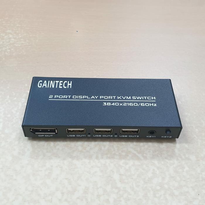 DP (DisplayPort) KVM switch 2 port Gaintech