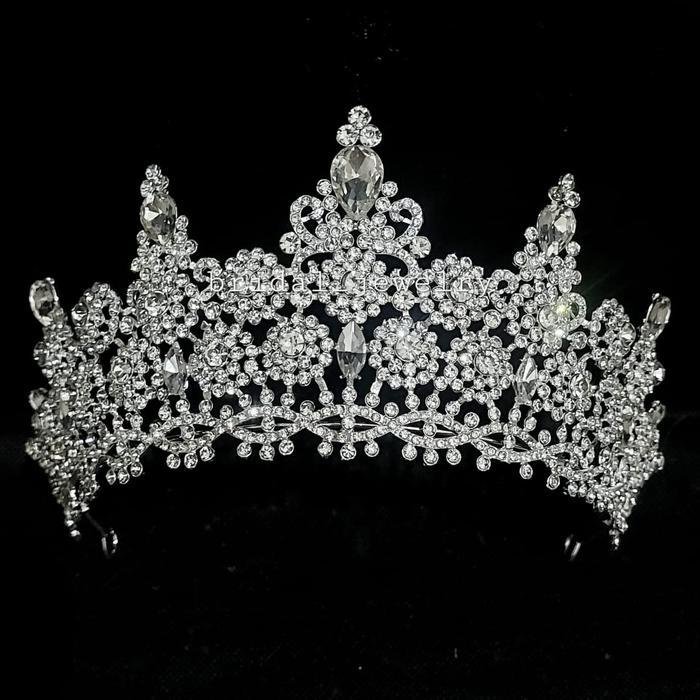 Mahkota Calla - Mahkota Pengantin Mewah Besar - Mahkota Pagent