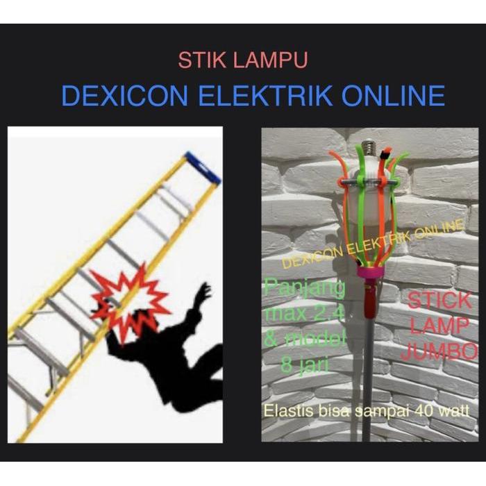 "New" Stik lampu/stick lamp jumbo/stik lampu panjang/stick bholam panjang