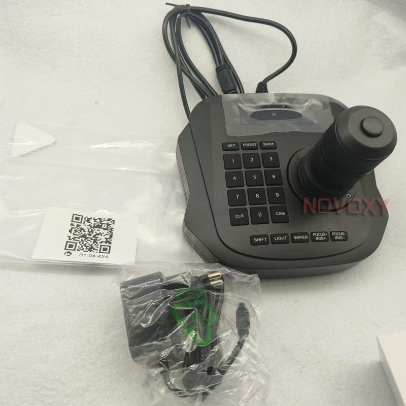 4D RS485 CCTV PTZ and Decoder Keyboard Controller For Analog Speed Dome Camera SK-MC-301