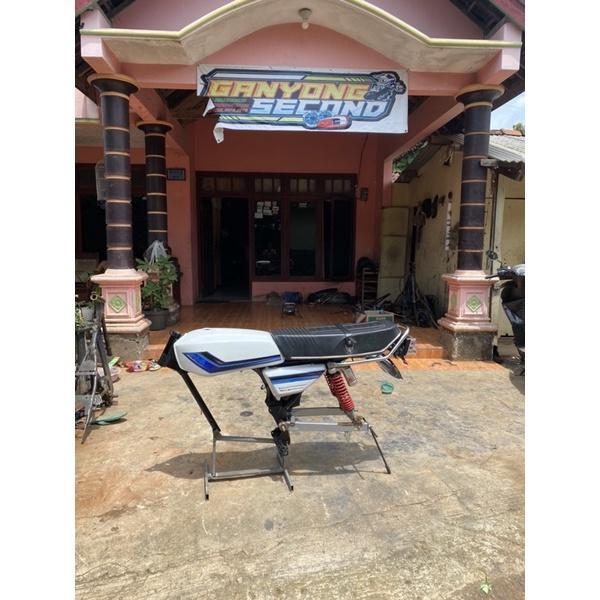 Body Gl 100 Set Rangka Gl100 Rangka Mp Tengki K5 Original Warna Albino