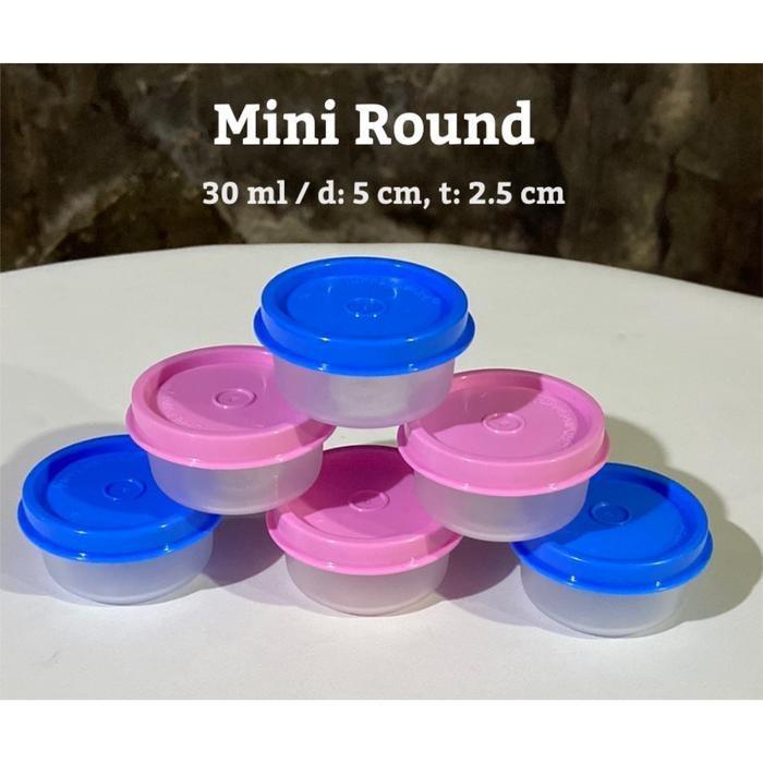 OBRAL... Midget, Snack Cup & Mini Tumbler & Mini Round Tempat Sambal Aksesoris Kecil Tupperware