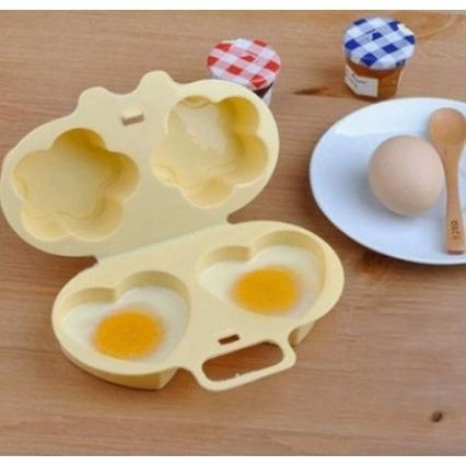 Cetakan Kukusan Cetak Kukus Telur Egg Microwave Maikrowef Steamer Mould