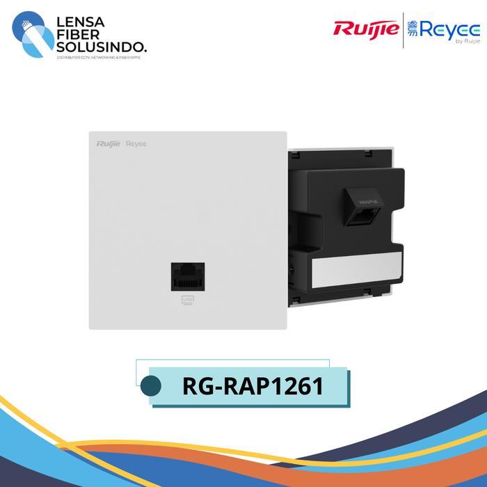 Terbaik Best Quality 100% Original Ruijie Reyee Rg-Rap1261 - Ax3000 Wi-Fi 6 Dual-Band Gigabit Wall