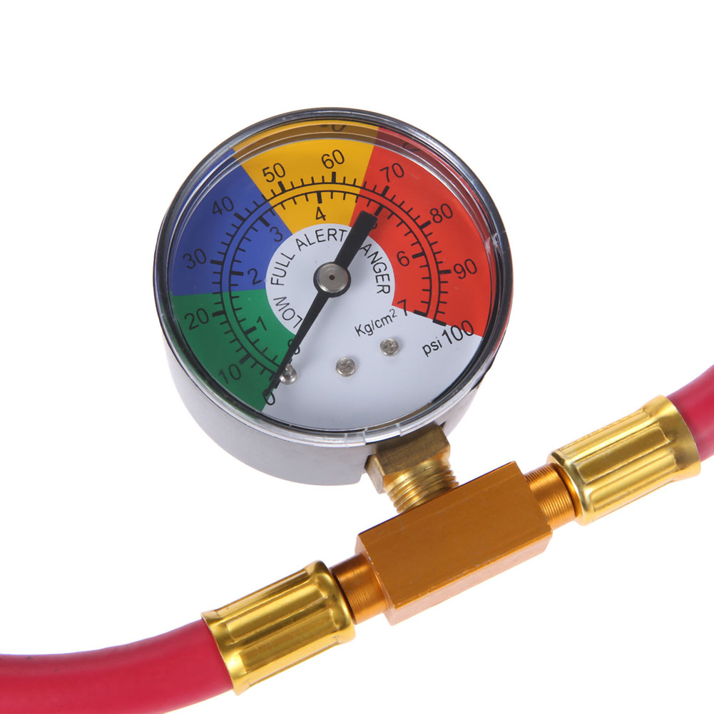 R1234YF Refrigerant Charging Hose 14mm Low Side Quick Coupler Car Refrigerant Charging Pipe AC