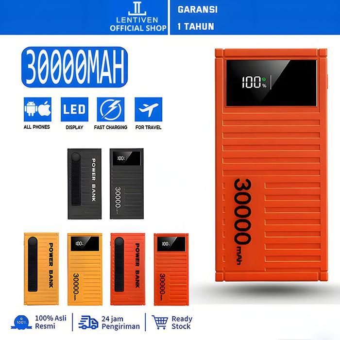 Acmic Techlife - Powerbank 30000 Mah Mini With Fast Charging Bh73