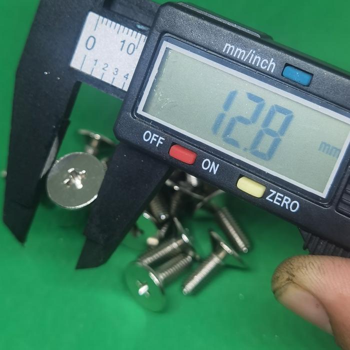 * Baut JF M5x15 pala lebar crom