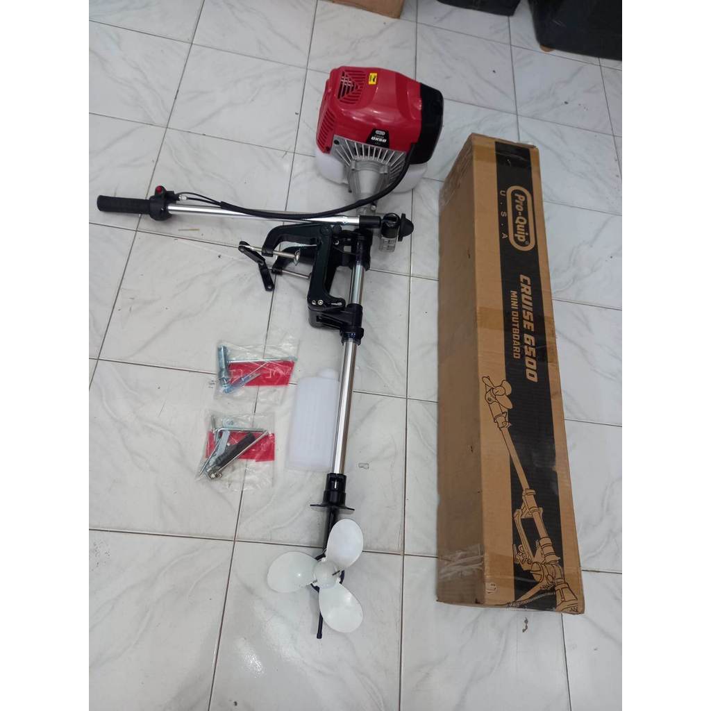 Mesin tempel kapal perahu PRO-QUIP OUTBOARD CRUISE 6500//Mesin perahu kapal 2tak PRO-QUIP