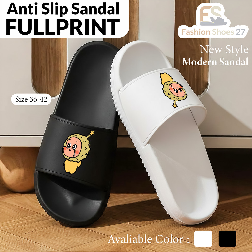 Sandal Sandal selop Kartun TWINKLE TWINKLE Motif kartun Lentur Sistem Pengunci Atasan Tahan Air Mura