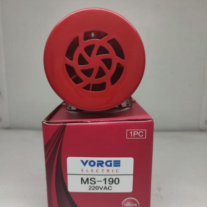 VORGE mini Motor Siren (Sirene) MS-190M 3" BUKAN FORT MS-190 MS190 3in
