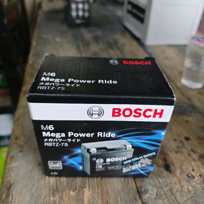 Aki Baterai Kering Bosch Rbtz7S/Gtz7S/Gtz6V 6Ah Vario 125 Nmax New Satria Fu