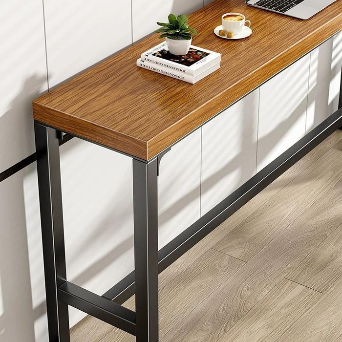 FUFU Meja Kopi Bar Sederhana Meja Panjang 180CM Meja Tamu Sederhana Meja Kopi Meja Makan Meja