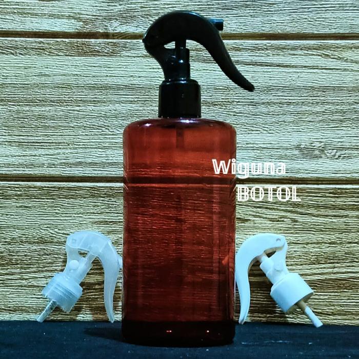 Botol Spray Triger 500 ML Coklat / Botol 500ml Amber Spray Triger
