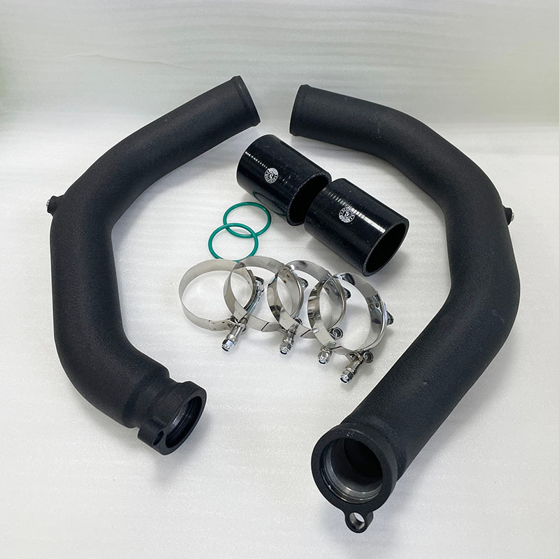 Charge Pipe Boost Pipe Kit For S55 Turbo Downpipe For BMW M2 M3 M4 F80 F82 F83 2015+ Exhaust Header
