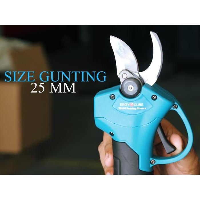 ENERGYCUBE - ELECTRICS SCISSORS ll MESIN PEMOTONG DAHAN/RANTING BATTERY