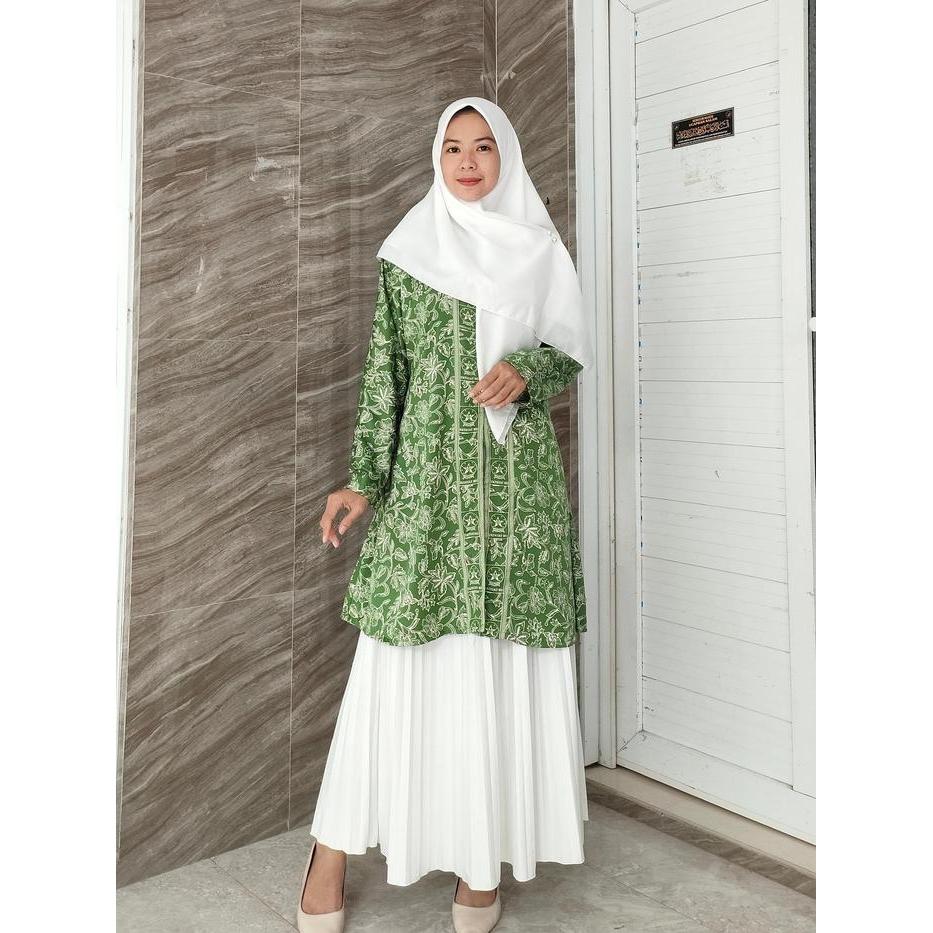 Fatayat Nu //Tunik Fatayat Nu Sutra Seragam Fatayat Atasan Fatayat Blus Fatayat Pasti Ori