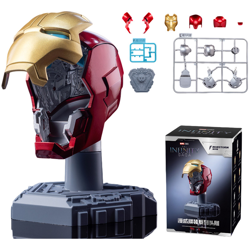 Original Iron Man Helmet Mask 9 Styles War Machine MK16 MK42 MK85 Tony Stark DIY Toys Model Action