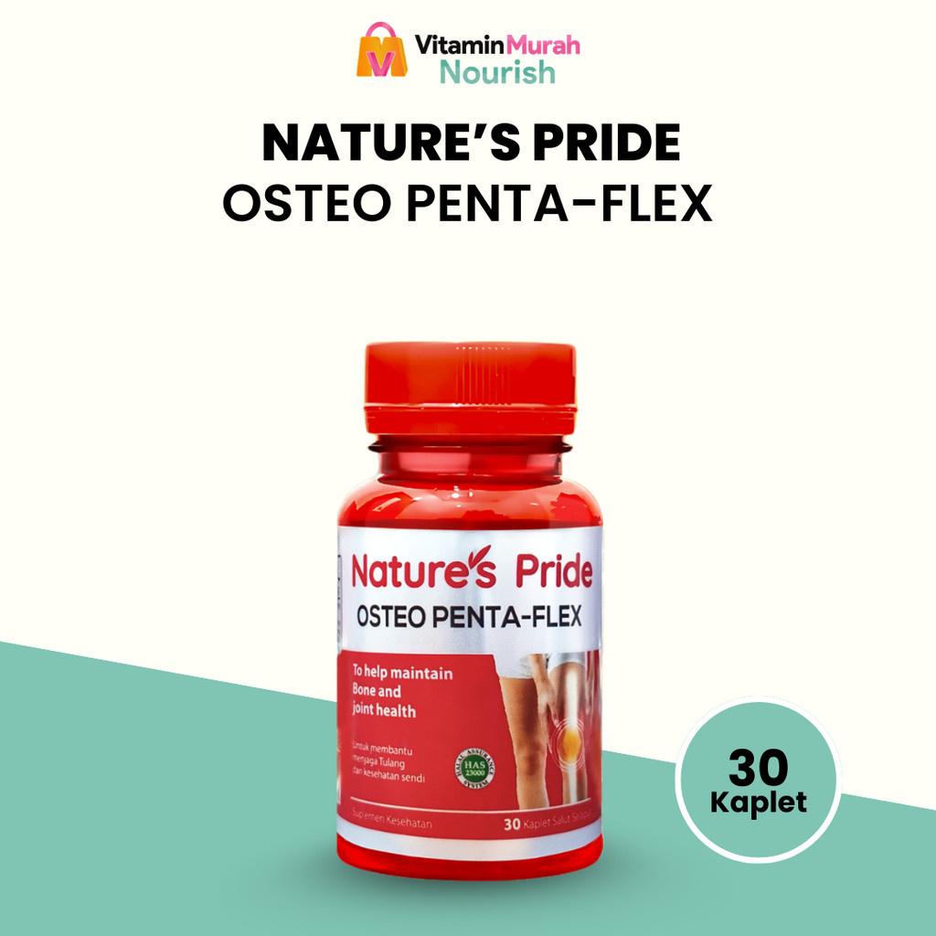 Nature's Pride Osteo Penta-Flex isi 30 & 100