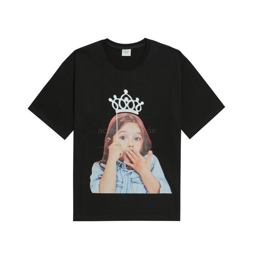ADLV BABY FACE SHORT SLEEVE TSHIRT BLACK TIARA