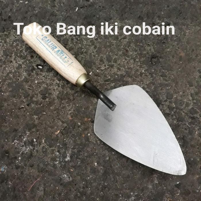 Sendok Semen Galur Asli Cetok Sendok Semen Galur Kecil Paint