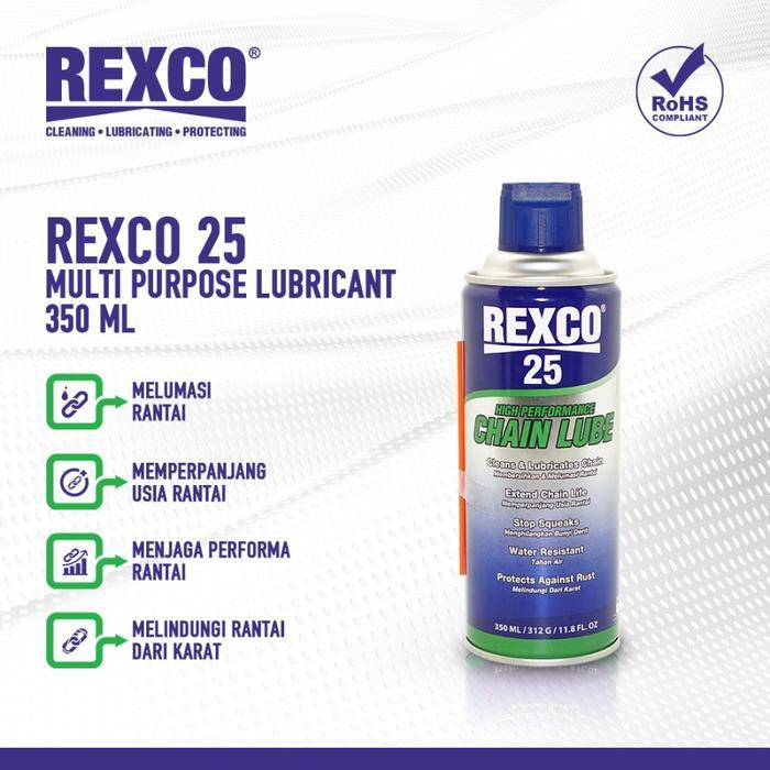 Rexco 25 Pelumas Rantai/ Chain Lube / Rexco 25 - 350 Ml